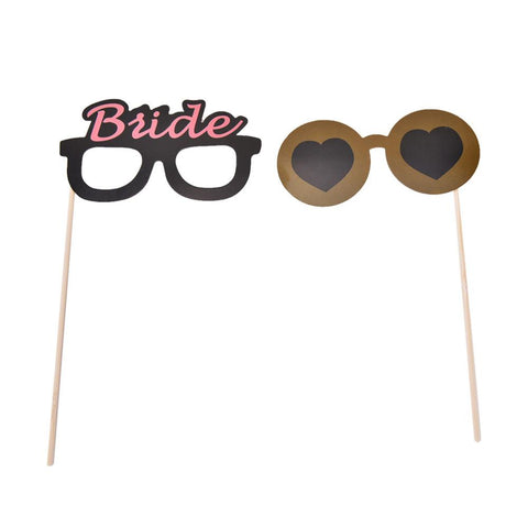 Wedding Party Photo Booth Props