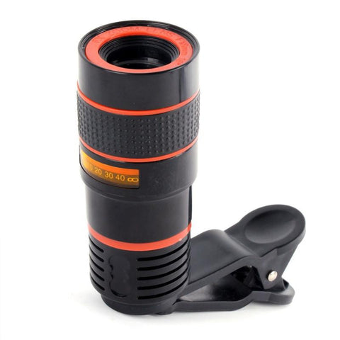 Telephoto Camera Clip Lens