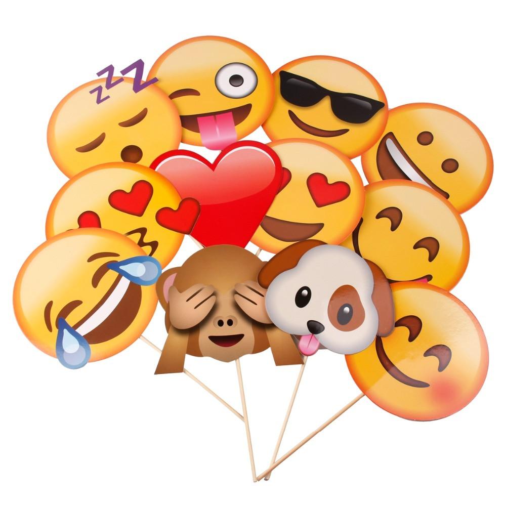 Emoji's Novelty Photo Booth Props