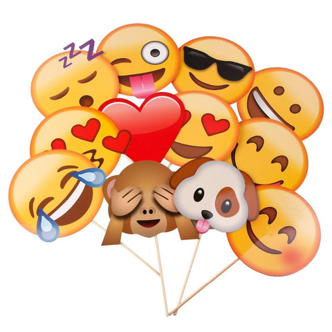 Emoji's Novelty Photo Booth Props