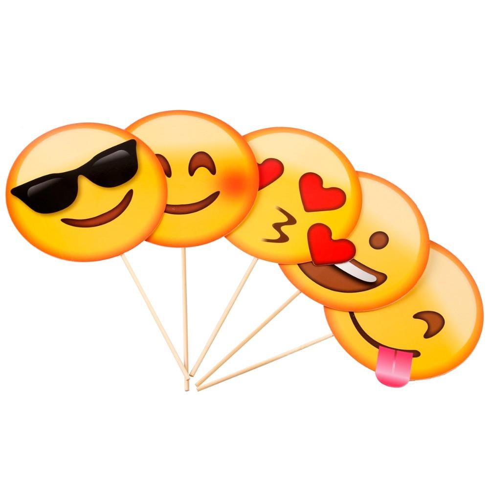 Emoji's Novelty Photo Booth Props