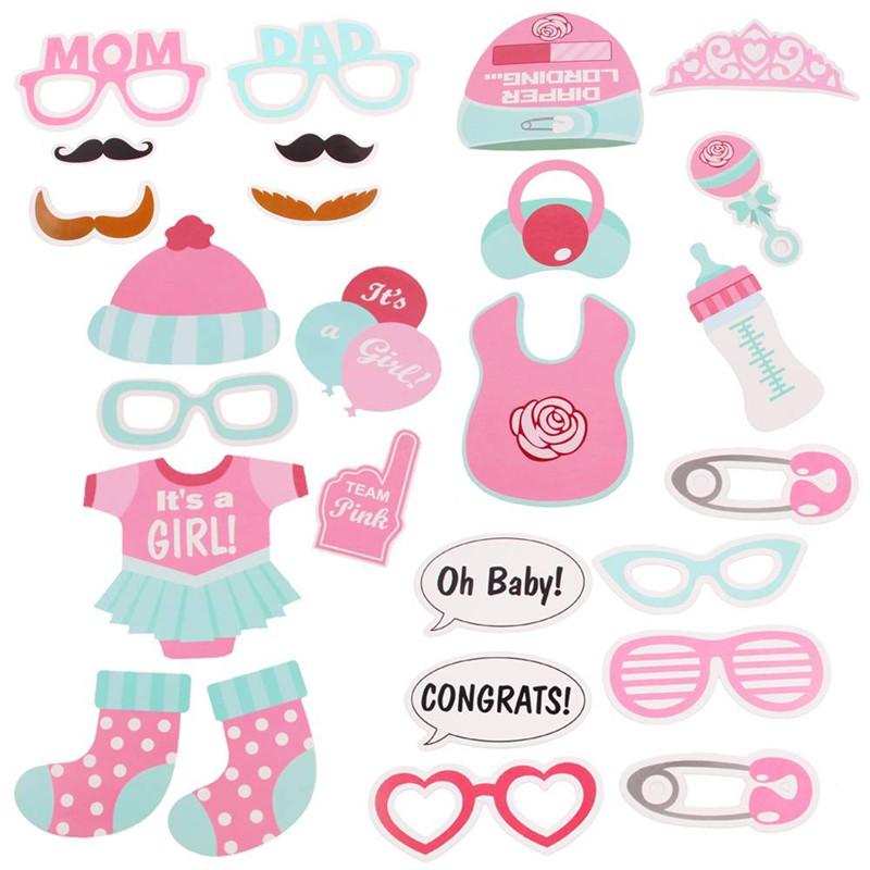 Baby Shower Photo Booth Props
