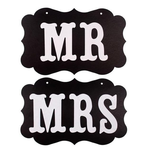 Just Married Photo Booth Props