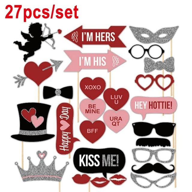 Just Married Photo Booth Props