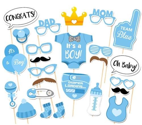 Baby Shower Photo Booth Props