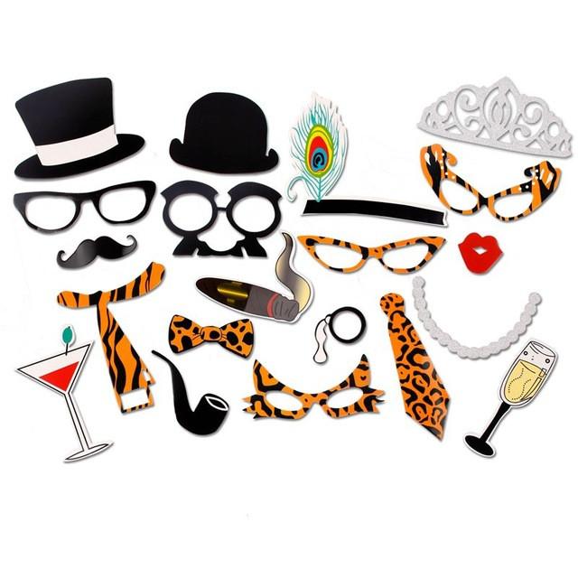 Just Married Photo Booth Props